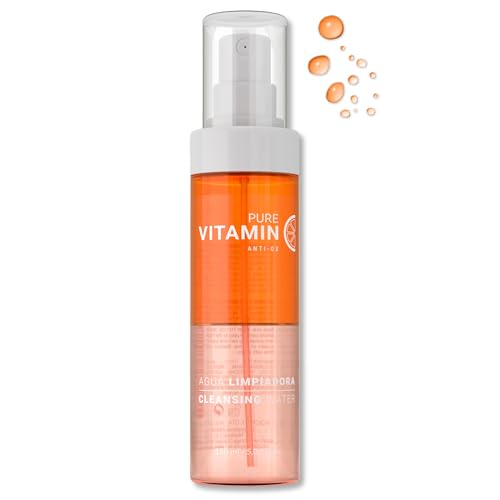 Noche Y Dia Vitamin C Cleanser for Mature Skin - Made in Spain - Anti Aging Face Wash, Makeup Remover, Targets Wrinkles, Acne, Breakouts - 150mL (5.07 fl oz)