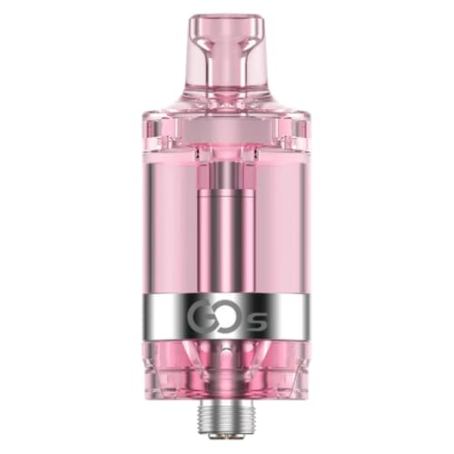 For Innokin GO S Tanque 2 ml Ø20 mm (Rosa) Resistencia Z Coil 1,6 Ω [10-14 W] | Tapa de llenado deslizante | Atomizador con flujo de aire ajustable MTL Vape Para Kit GOZEE Original - No Nicotine