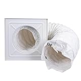 16' Ceiling Tile Kit for Portable Air Conditioners with 8 ft Flexible Ducting and Clamps