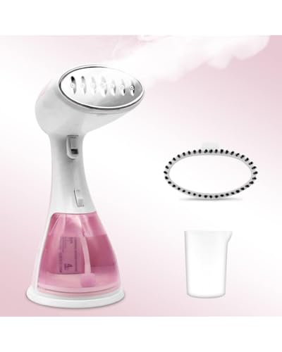 El Mejor Listado de Plancha A Vapor al mejor precio. 42 Plancha de Vapor para Ropa Vertical, Vaporizador Portátil, Plancha de Viaje de Calentamiento Rápido con Tanque de Agua de 300 ML, Ideal para Vacaciones En El Hogar Y Viajes de...