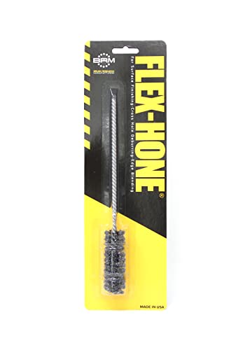 Image of Brush Research BC20M20 Flex-Hone, 0.787 inch (20mm) Diameter, 20 Grit, Silicon Carbide, for Mild Steel, Stainless Steel, Cast Iron and Softer Ferrous Materials