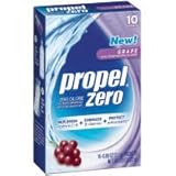 Propel Zero Grape Water Beverage Powder Mix, 10 Packets per Box