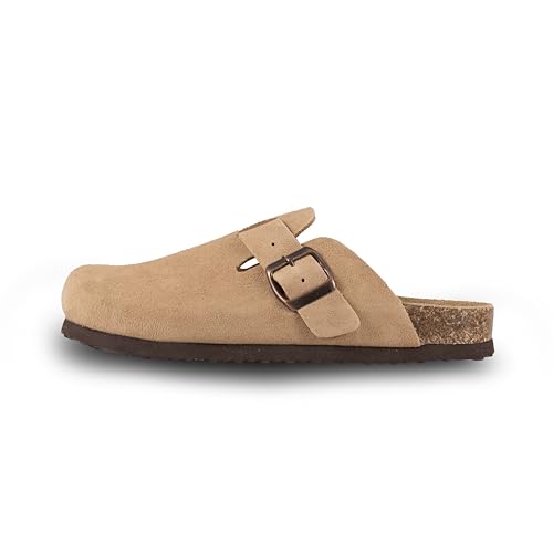 Image of EMMA NEW YORK Womens Clogs Mules Slip-On for Women with Arch Support Cork Footbed Potato Shoes