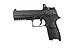 TALON Grips Rear Wrap Grip for Sig Sauer P250/P320 Full Size/Carry Rubber, Black Rubber Fits Medium Module