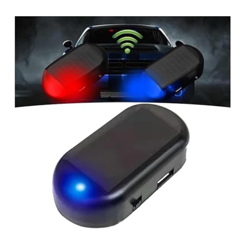 Prevenzione del furto: Simula le luci lampeggianti di un dispositivo antifurto, evitando efficacemente la possibilità di furto d'auto, furto d'auto e rottura del vetro
