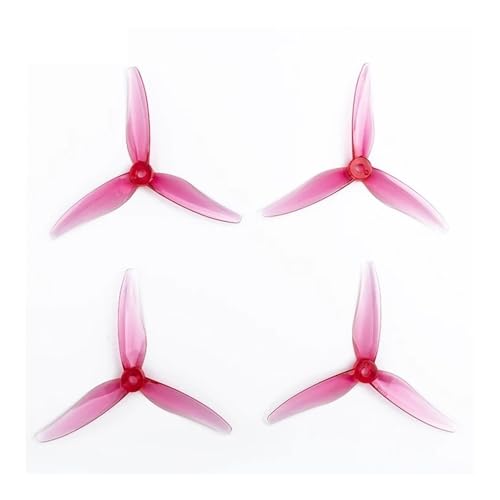 Hélices 5.1x3.6x3 tripales rose hélice rechange quadcopter FPV R R5146