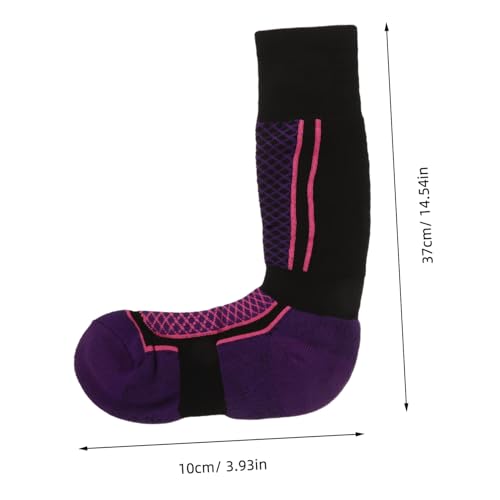 1pair Socks for Boys and Girls Breathable over Calf Stockings Thick Towel Bottom for Comfort for Riding Cycling and Running Activities Fit for Young2