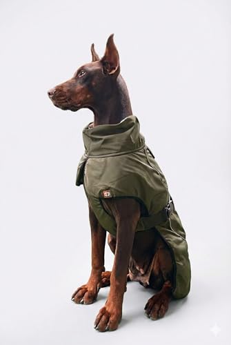 Salya Store Waterproof Dog Jacket for Large Dogs - Warm