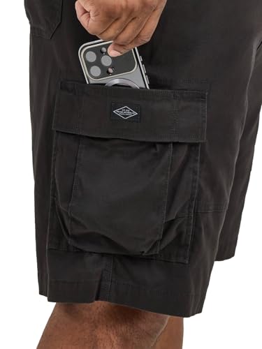 Lee Men's Big & Tall Extreme Motion Carolina Cargo Short, Black, 46 - image 5