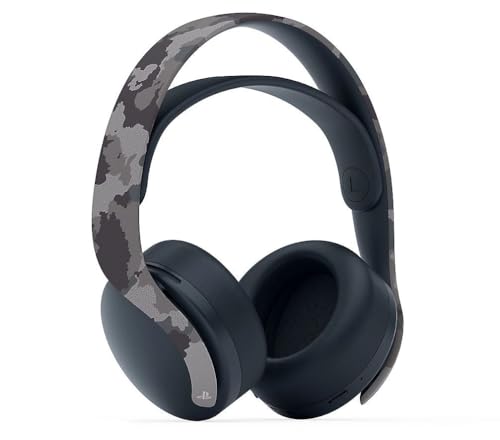 SONY Pulse 3D Casque avec Fil &sans Fil Arceau Jouer USB Type-C Camouflage, Gris