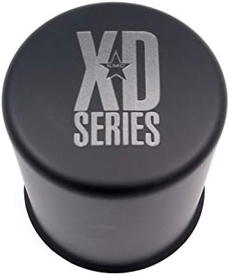 KMC XD Series 803 Thump Center Cap - Matte Flat Black (336L218) For Wheels