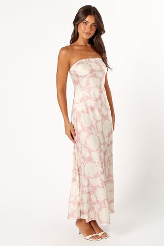 Image of Petal & Pup Women's Gemma Strapless Maxi Dress