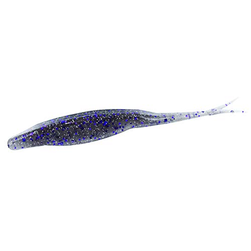 Zoom Super Fluke 5.25\'\' - Smokin Purple 10pk - 023310X - 023310X