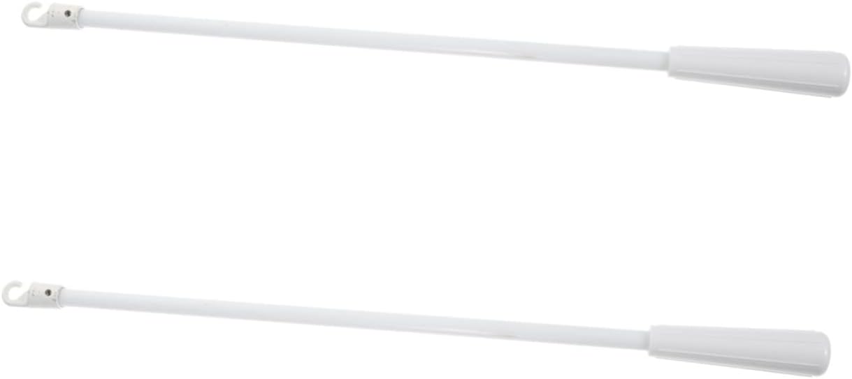 4pcs Vertical Blind Tilt Replacement for Window Blinds Fiberglass Curtain Control Sticks for Home Office and Hotel Use