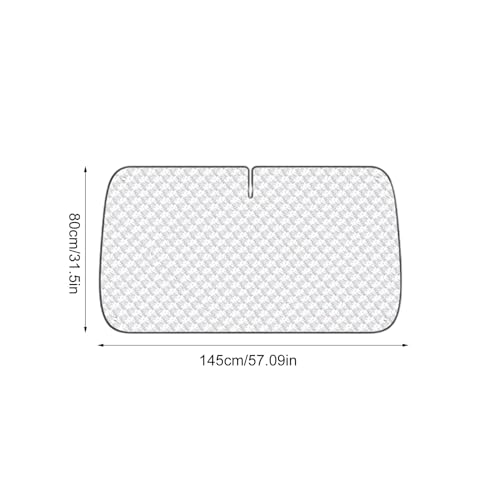 Parasol de voiture renforcé et pare-soleil réfléchissant réutilisable - 5