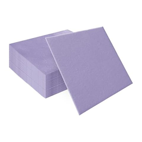 PAW Serviettes Airlaid Violettes Cover