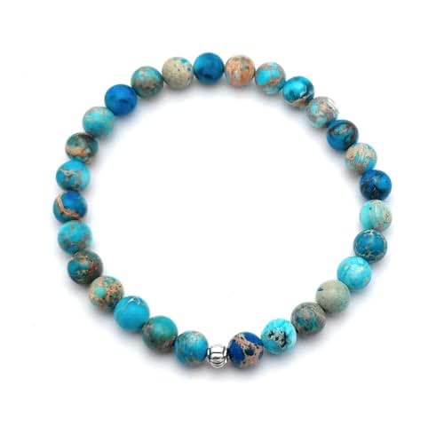 Bracelet En Pierre Naturelle Pour Femme, 7 Chakras Naturel Violet Oeil Bracelet En Pierre Naturelle Pour Femme, 7 Chakras Naturel Violet Oeil