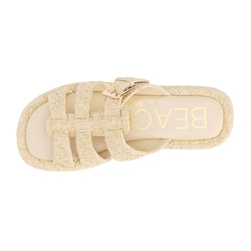 BEACH by Matisse Womens Ciao Slide Casual Sandals Casual Low Heel 1-2" - Brown4