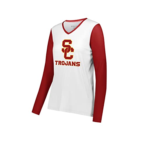 Holloway USC Women's Fanwear Long Sleeve Tee S Multi