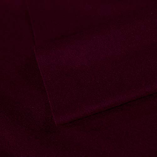 Feishibang Dark Red Wool Billiard Cloth - Pool Table Felt For 6,7,8 Foot (For Uk7 Table) #TOP1