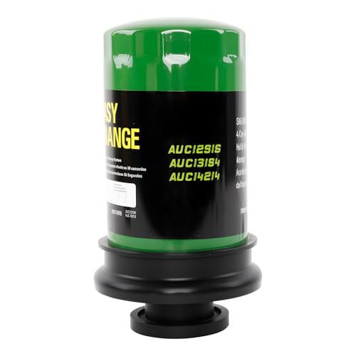 AUC12916 Dry Oil Filter Compatible with John Deere E120 E130 E150 E160 E170 and E180 Lawn Tractors in the 100 Series-Oil Not Included