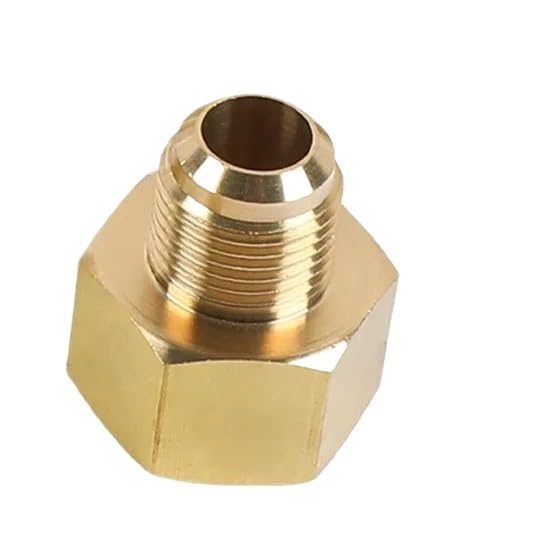 Adaptador De Rosca Acampanada Sae Hembra-macho, Tubo Cobre for Aire Acondicionado, 1 Ud