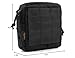 REEBOW GEAR EDC Tactical Admin Pouch Molle Military Map Tool Bag Organizer Black