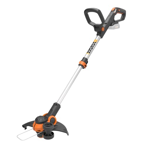 Worx String Trimmer Cordless 3.0 20V PowerShare 12" Edger & Weed Trimmer (Battery and Charger Not Included) WG163.9 12" String Trimmer (Tool Only)