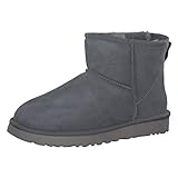 ugg mini bailey button bling Modischer Stiefel: Ankle-High Suede Boot