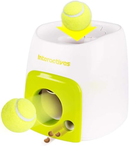 ペット 犬 自動給餌器 自動ボールランチャー 犬用ボール ペットおもちゃ 自動テニスボールランチャー 知育 トレーニング ストレス解消 運動不足改善 お留守番に犬用 ペット用品