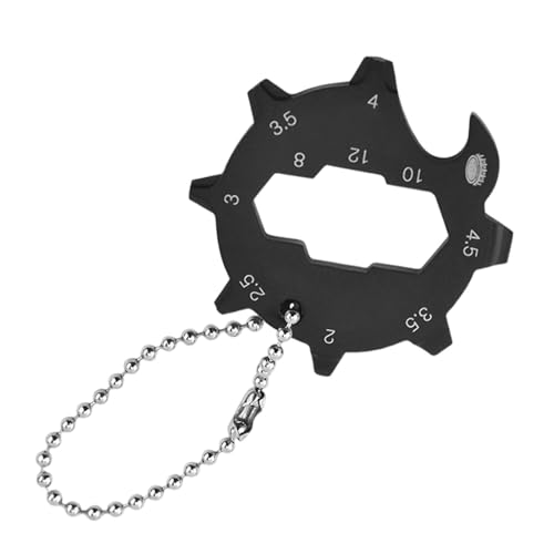 Destornillador de bolsillo | Equipo ergonómico ligero, llavero mini destornillador | para acampar diario, senderismo, aventuras al aire libre, viajes
