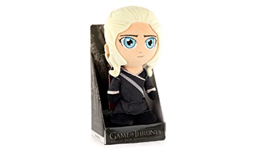 Game of Thrones - Peluche de los Personajes de Juego de Tronos - 28 Centímetros - Daenerys con Display