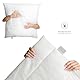 Bodyprotect Bettwaren Set, Ganzjahresdecke 135 x 200 cm + Kopfkissen 80 x 80 cm, Bettdecke Ecoline, medium Steppdecke, waschbar, Made in EU, Allergiker geeignet, weiß