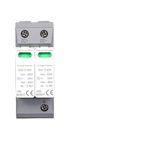 Parafoudre protection basse tension EKU5 T2 DC 600V pour coffret électrique photovoltaïque