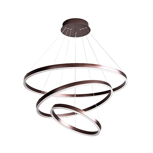 Lustre LED moderne 62W pour remplacer un éclairage de salon sombre et énergivore