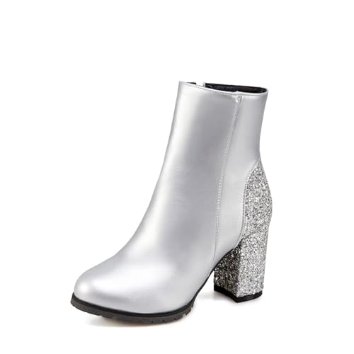 Bottines courtes à talon épais pour rester stable et chic en soirée