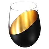 Photo Gallery magiclulu eleganti bicchieri da vino in senza stelo di forma nera per feste di 70° compleanno Photo Gallery magiclulu eleganti bicchieri da vino in senza stelo di forma nera per feste di 70° compleanno