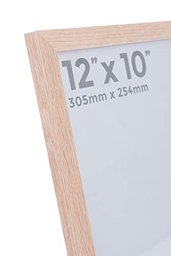 Wall Space 12x10 Oak Picture Frame, Regular Frame Oak - Image 3