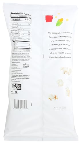 365 by Whole Foods Market, Organic White Cheddar Popcorn, 4 Ounce