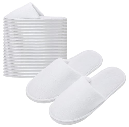 Taimimy 10 Pares de Pantuflas hotel Desechables, Zapatillas Desechables de Spa para Hotel,Zapatillas de Hotel,Zapatillas de Estar Por Casa Hotel para Hombre Mujer Chica Viaje Hogar Baño Boda
