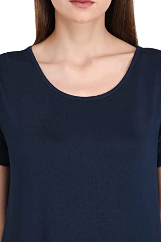 Image of Miss Lavish London Women's Relaxed Fit T Shirt Dress with Pockets Short Sleeve Summer Vacation Dresses