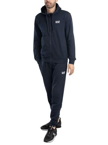 Tracksuit EA7 8npv63-pjvrz-1562 pour homme | Survêtement original regular fit noir