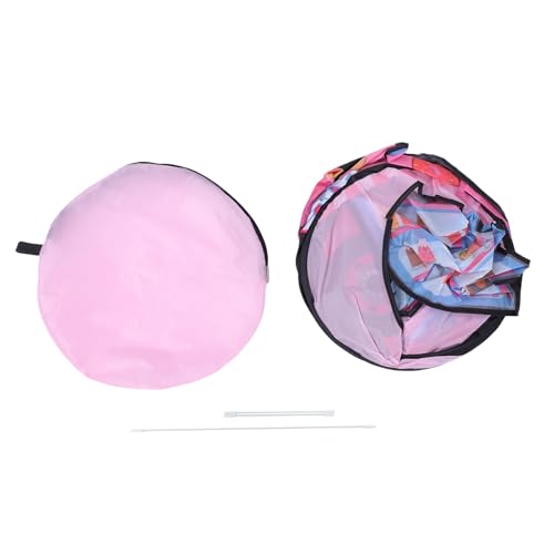Domary Tienda de Campaña para Niños, Casa de Juegos Emergente para Juegos Entre Padres e Hijos, Diversión en Interiores y Exteriores (Camión Helados Rosa)
