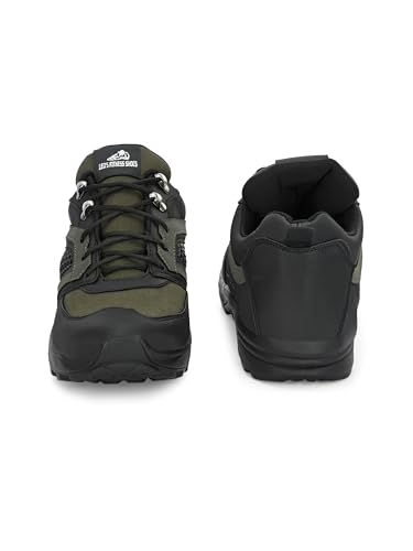 Image of Leo Fitness Outdoor Trekking & Hiking Shoes for Men Waterproof for All-Terrain Grip with Soft Rubber Outsole
