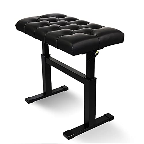 XIAOPENG Panca per Pianoforte Regolabile Sgabello per Pianoforte a Sollevamento Automatico Idraulico Panca per Pianoforte a Forma di I con Altezza di Sollevamento di 10 Cm