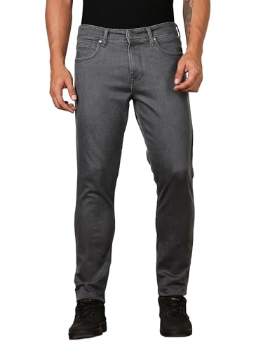 Image of Thomas Scott Men's | Smart Classic | Straight Fit | Mid-Rise | Light Fade | 5 Pockets | Stretchable | Jeans