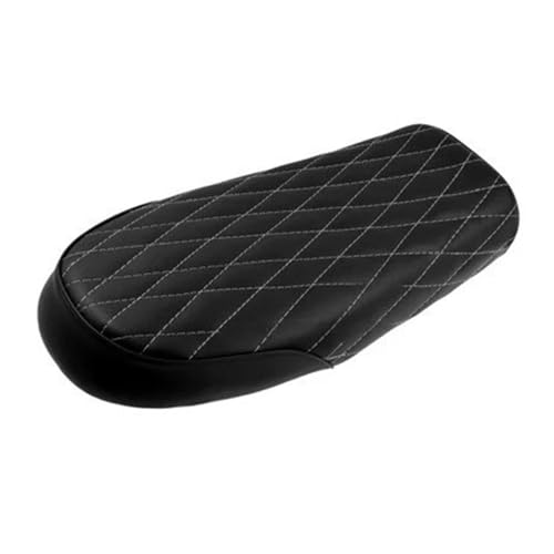 Asiento de motocicleta retro CB400 cojín mullido conductor para viajes largos