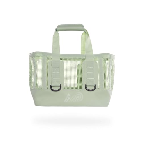 MISSION Boat Gear CASSI Heavy-Duty Outdoor Tote and Waterproof Marine-Grade Mesh Boat Bags (23 Liter Sage)