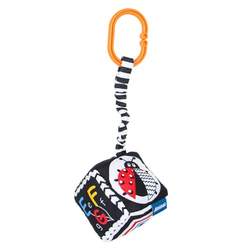 DRESSOOS なだめるような車の吊り下げおもちゃ stroller accessories 感覚リングおもちゃ ベビーリング ベビーベッド 赤ちゃんのおもちゃ ベビーカーリングのおもちゃ 布