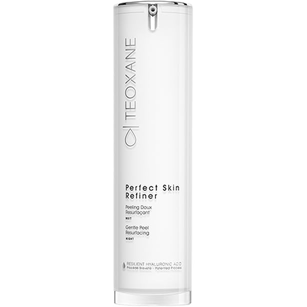 TEOXANE Perfect Skin Refiner 50 ml Crema Viso con Acido Glicolico e Acido Ialuronico RHA per Pelle Più Liscia e Luminosa